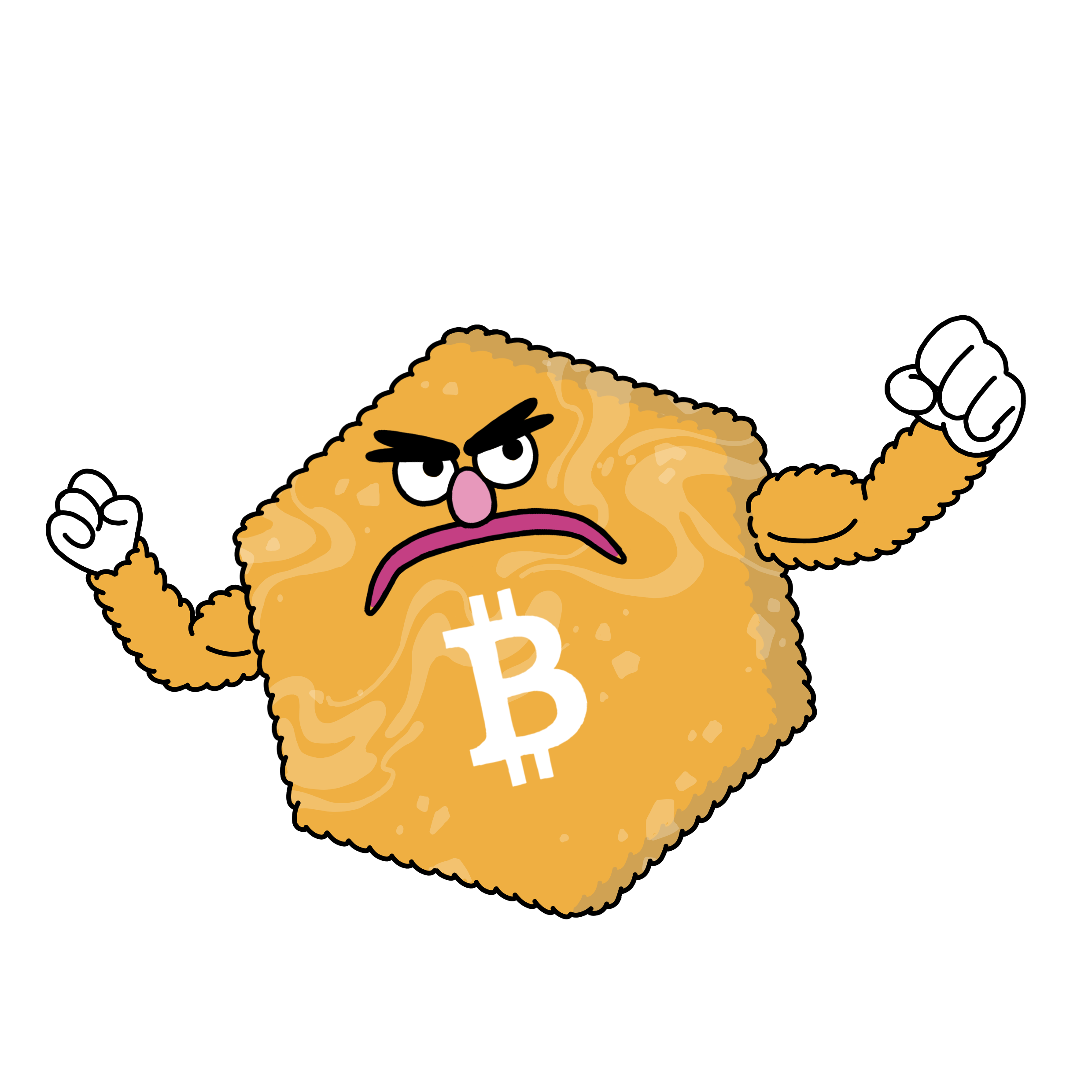 Bitty the Bitcoin Character